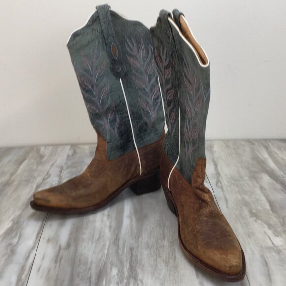 Old West Boots 7.5 - Picture 2 of 14